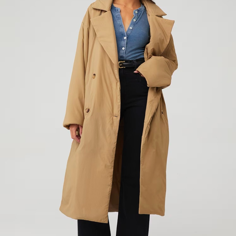 Good American Beige Outerwear